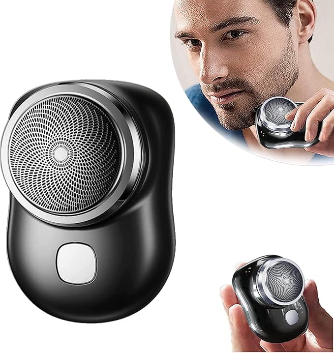 Mini-Shave Portable Electric Shaver for Men