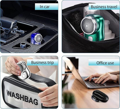 Mini-Shave Portable Electric Shaver for Men