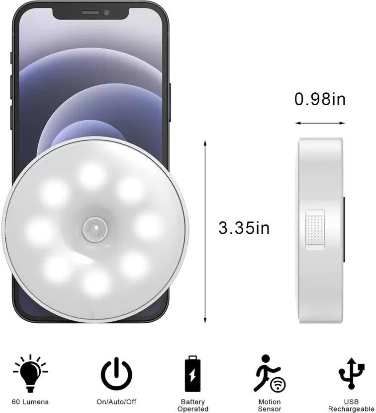 Motion Sensor Light for Home with USB Charging Wireless light